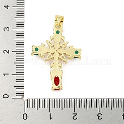 Rack Plated Brass Pendant&nbsp;KK-P270-11G