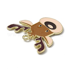 Alloy Enamel Pendants&nbsp;ENAM-Z001-08G
