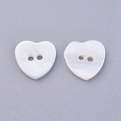 2-Hole Shell Buttons&nbsp;BSHE-P026-19