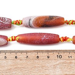 Natural Weathered Agate Beads Strands&nbsp;G-A311-B01-01