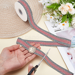 10 Yards Polycotton Ribbons&nbsp;OCOR-WH0070-185A