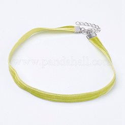 Cloth Gothic Choker Necklaces&nbsp;NJEW-E085-30F