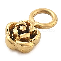 Ion Plating(IP) 304 Stainless Steel Charms&nbsp;STAS-P379-03A-G