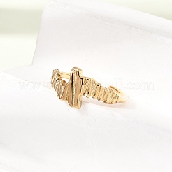 304 Stainless Steel Cuff Open Rings&nbsp;SA-CBAD22F-01G-G