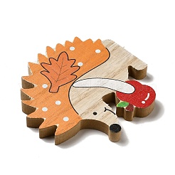 Autumn Single Face Printed Wood Cabochons&nbsp;WOOD-I010-01D
