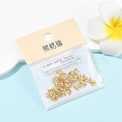 SHEGRACE Brass Bead Tips&nbsp;XGR0056G-62G