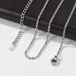 Tarnish Resistant 304 Stainless Steel Necklaces&nbsp;X-NJEW-E080-13P-01