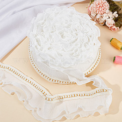  5 Yards Polyester Wave Edge Lace Trim&nbsp;OCOR-DR0001-02