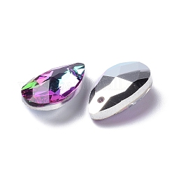 Faceted Teardrop Glass Pendants&nbsp;GLAA-O008-A21