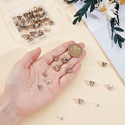 30Pcs Alloy Cone Rivets&nbsp;FIND-GF0008-58P