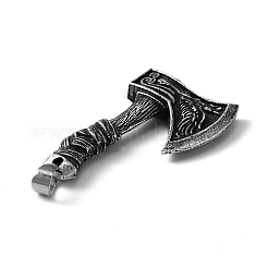 Viking Tibetan Style Alloy Pendants&nbsp;FIND-WH0145-06
