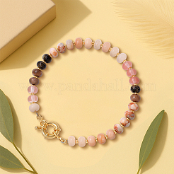 2Pcs Natural Mixed Gemstone Beads Stretch Bracelets&nbsp;BJEW-HY0002-03A