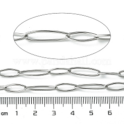Tarnish Resistant 304 Stainless Steel Oval Link Chains&nbsp;CHS-K018-01P