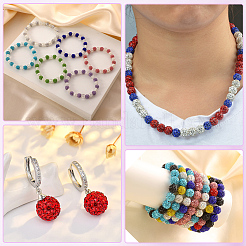 Valentine's Day DIY Beads Bracelets Making Kits&nbsp;DIY-PA0001-80B