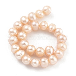 Natural Cultured Freshwater Pearl Beads Strands&nbsp;PEAR-C003-16D