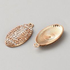 Alloy Rhinestone Pendants&nbsp;FIND-WH0173-160A