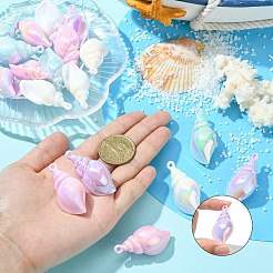 20Pcs 4 Colors Acrylic Pendants&nbsp;SACR-CJ0001-40