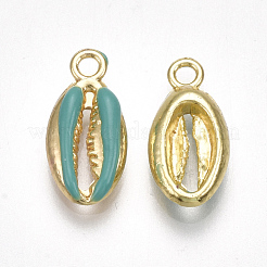 Alloy Enamel Pendants&nbsp;PALLOY-T065-27-M
