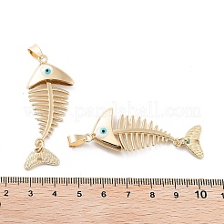 Rack Plating Alloy Enamel Big Pendants&nbsp;FIND-C050-08G