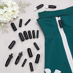 25Pcs 5 Styles Rubber End Caps&nbsp;FIND-WH0173-561