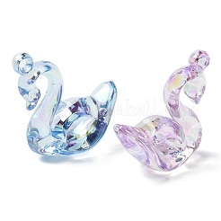 Electroplate Transparent UV Plating Acrylic Pendants&nbsp;OACR-I014-28