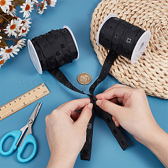 10 Yards Polyester Sewing Snap Button Tape&nbsp;DIY-OC0013-04A