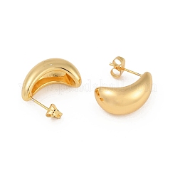 201 Stainless Steel Teardrop Stud Earrings&nbsp;EJEW-I309-01A-G