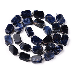 Natural Sodalite Beads Strands&nbsp;G-T138-09