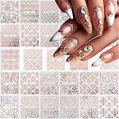Self Adhesive PET Nail Art Stickers Decals&nbsp;MRMJ-WH20005-15B-04