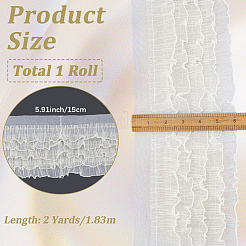 2 Yards Organza Ribbons&nbsp;SRIB-GF0001-66C