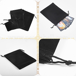 40Pcs 4 Style Rectangle Velvet Pouches&nbsp;TP-CN0001-02