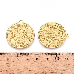 304 Stainless Steel Pendants&nbsp;STAS-T065-16G