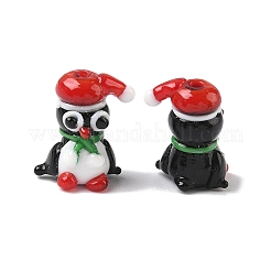 Christmas Handmade Lampwork Beads&nbsp;LAMP-D004-01