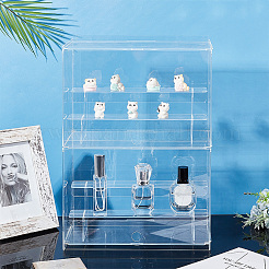 2-Layer 3-Tier Acrylic Minifigures Display Case&nbsp;ODIS-WH0038-49