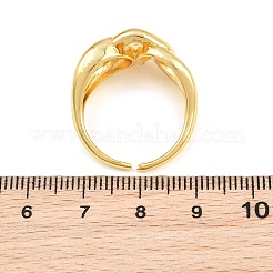 Brass Cuff Open Rings&nbsp;KK-CBA5A76-06G-01