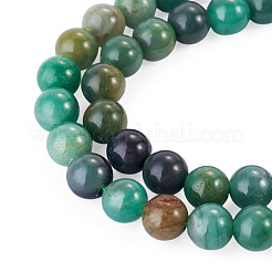 1Strand Natural African Jade Beads Strands&nbsp;G-TA0003-50D