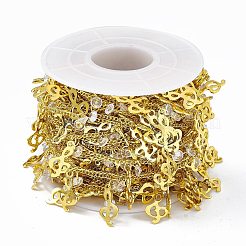 Handmade Brass Curb Chains&nbsp;CHC-F015-18G