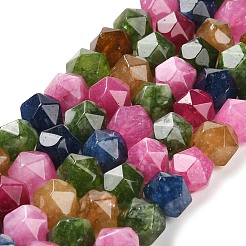Natural Dyed White Jade Beads Strands&nbsp;X-G-F753-03