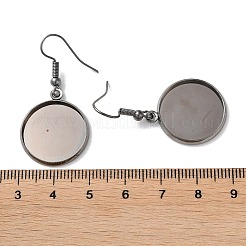 Rack Plating Iron Earring Hooks&nbsp;EJEW-D091-01E-B