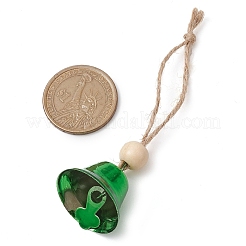 Iron Bell Pendant Decoration&nbsp;HJEW-JM02489-02