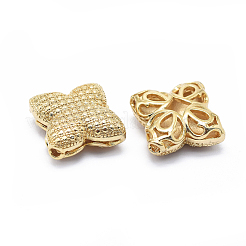 Rack Plating Brass Beads&nbsp;KK-O125-16G