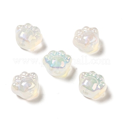 UV Plating Rainbow Iridescent Acrylic Beads&nbsp;PACR-M002-08