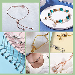 48Pcs 4 Style Brass Beads&nbsp;KK-PH0004-85