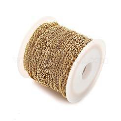 304 Stainless Steel Twisted Chains Curb Chains&nbsp;CHS-B009-01B-G