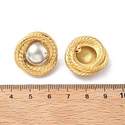 304 Stainless Steel Stud Earrings&nbsp;EJEW-D319-10G