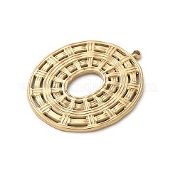 Hollow 304 Stainless Steel Pendants&nbsp;STAS-L022-501G