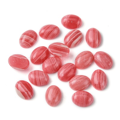 Synthetic Rhodochrosite Cabochons&nbsp;G-A094-01B-39-1