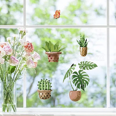 PVC Window Sticker&nbsp;DIY-WH0435-001-1