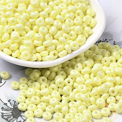 Baking Paint Glass Seed Beads&nbsp;SEED-B001-02A-13-1