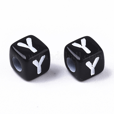 Opaque Acrylic Beads&nbsp;X-SACR-N002-01Y-1